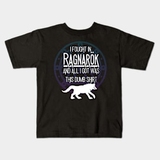 I Fought in Ragnarok Kids T-Shirt